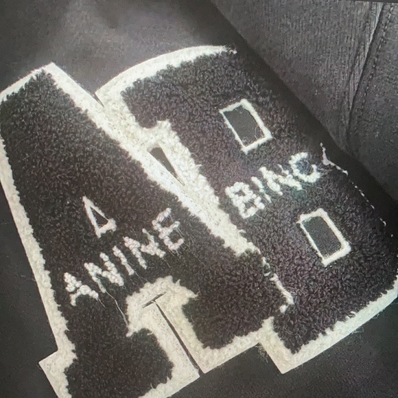 Anine Bing Tyler sweater size small color washed black - Picture 4 of 7